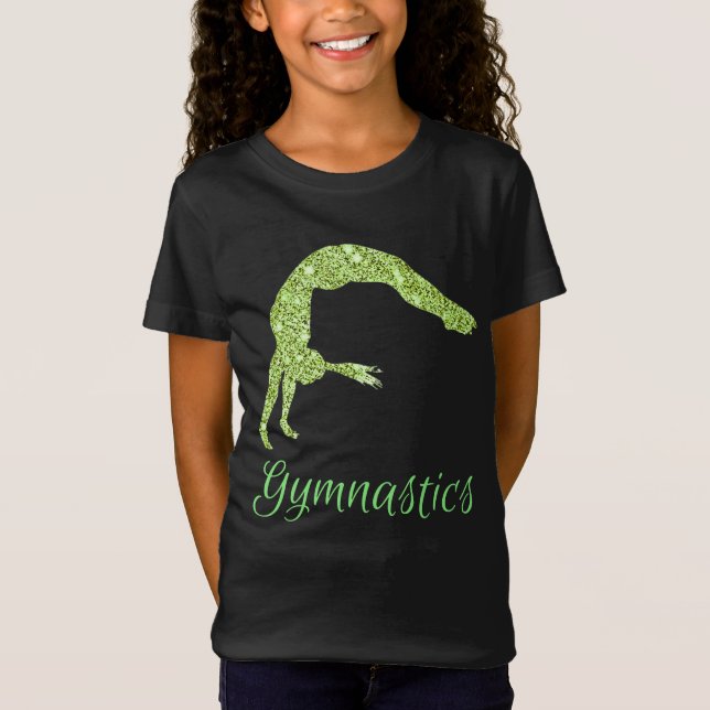 Gymnastics Neon Shimmer T-Shirt (Frente)