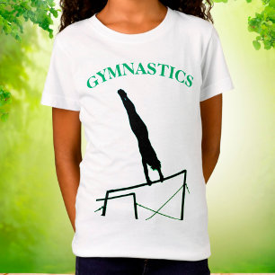 Gymnastics T-Shirt Uneven Bar Giant w/ Name
