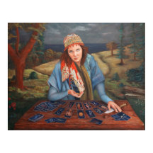 Gypsy Fortune Teller Poster