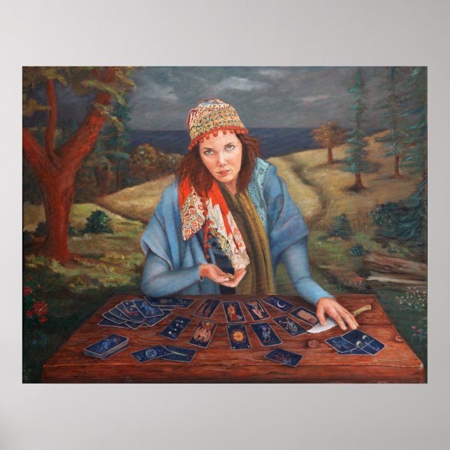 Gypsy Fortune Teller Poster (Frente)