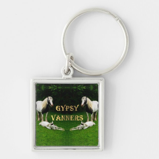 Gypsy Vanners Chaveiro (Frente)