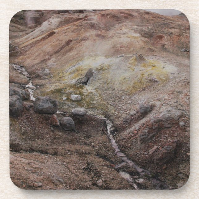 H.A.S. Porta copos de Yellowstone Sulphur Springs (Frente)