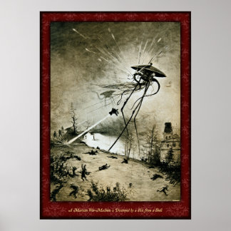 H G Guerra do Mundo dos Mundos Poster 1