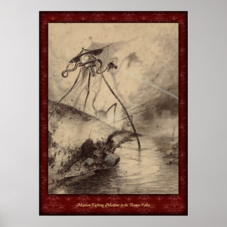 H G Guerra dos Solos dos Mundos Poster 8