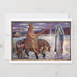 H J Ford Vintage Ilustração Rei Arthur