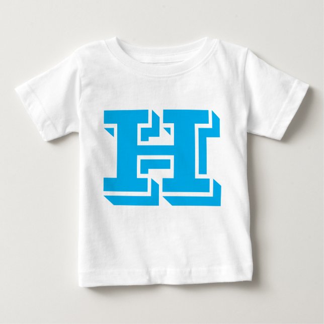 H - Letra Design T-shirt (Frente)