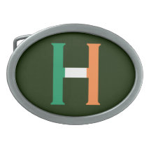 H Monograma sobreposto à Irish Flag bcnt