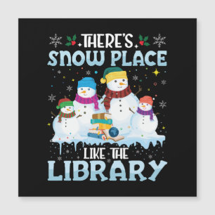 Há Lugar De Neve Como O Natal Da Biblioteca