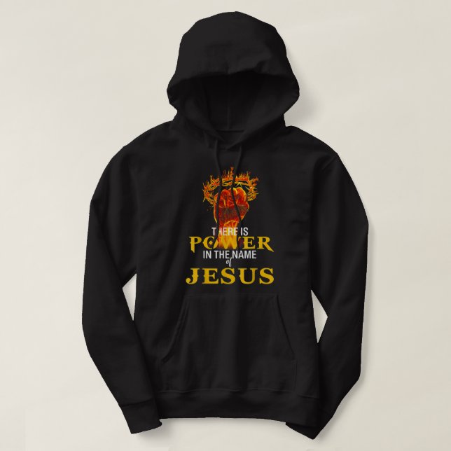 Há Poder Em Nome Da Camisa De Jesus. (Frente do Design)