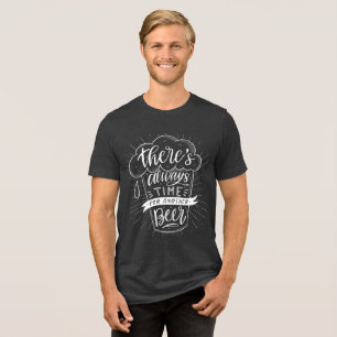 Há sempre tempo para outra cerveja - Camisa retrô