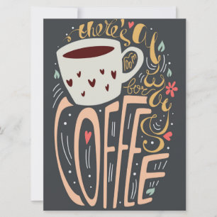 Há sempre uma sala para a tipografia do café
