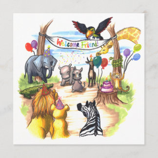 Há um novo Rino no Convite de festas