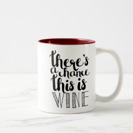 Há uma chance de isto ser caneca de vinho