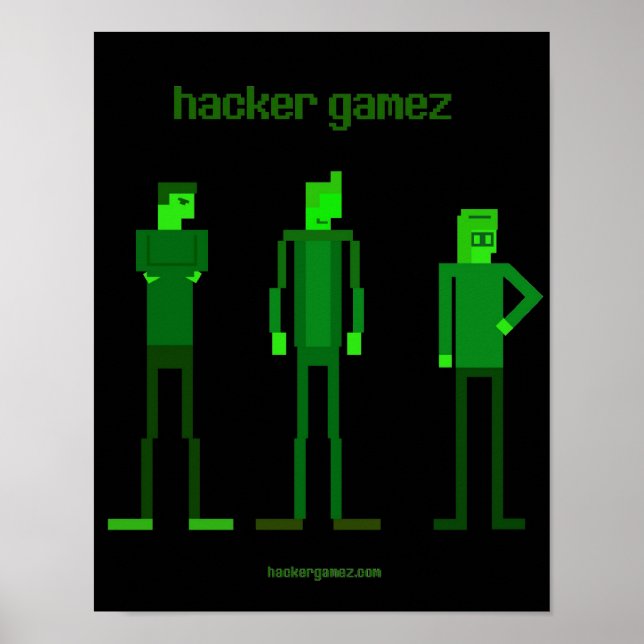 Hacker Gamez Poster (Frente)