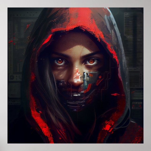 hacker poster (Frente)