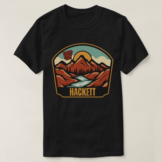 Hackett, Arkansas T-Shirt (Frente do Design)