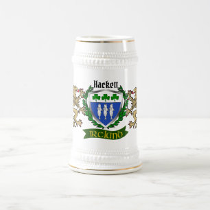 Hackett Irish Shield Beer Caneca de cerveja