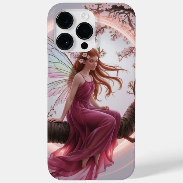 Hada mágica entre flores de cerezo – Ilustración d (Verso)