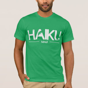 Haicais, t-shirt de Maui