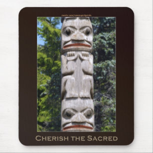 Haida Primeiro Nações Totem pole Mousepad