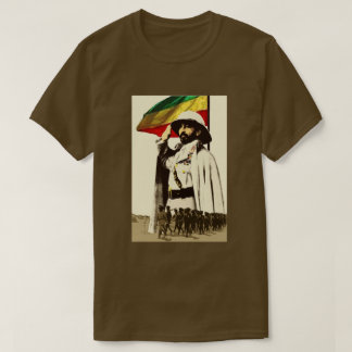 Haile mim camisa de Selassie T