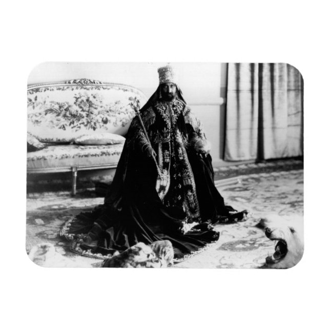 Haile Selassie Jah íman - HIM Rastafari - (Horizontal)