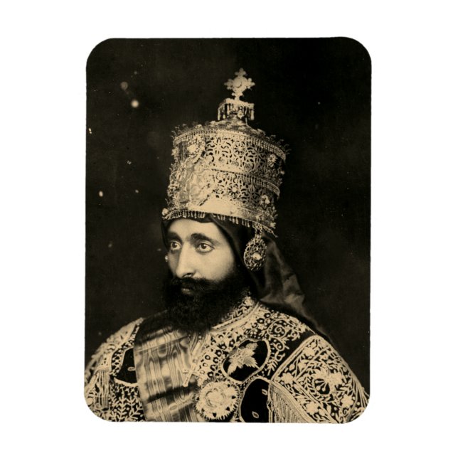 Haile Selassie Jah íman - HIM Rastafari - (Vertical)