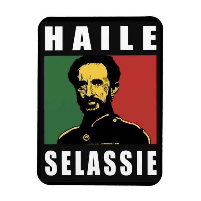 Haile Selassie Jah íman - HIM Rastafari - (Vertical)