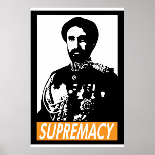 Haile Selassie MIM poster da SUPREMACIA