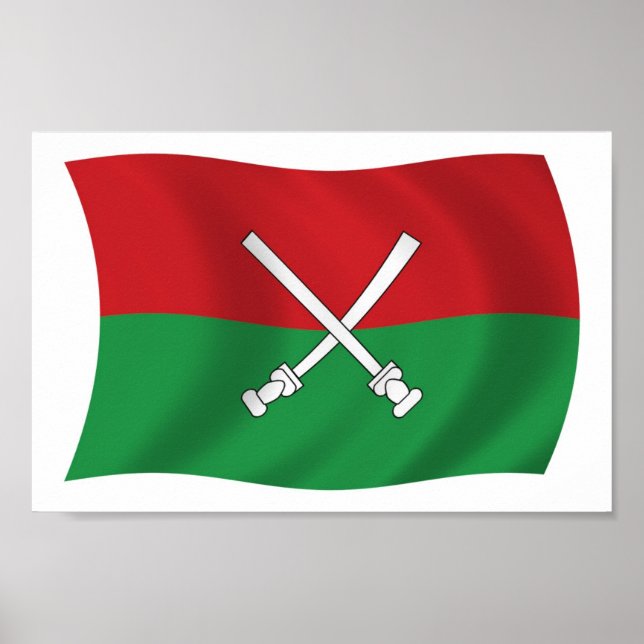 Hainan Li & Miao Flag Poster (Frente)
