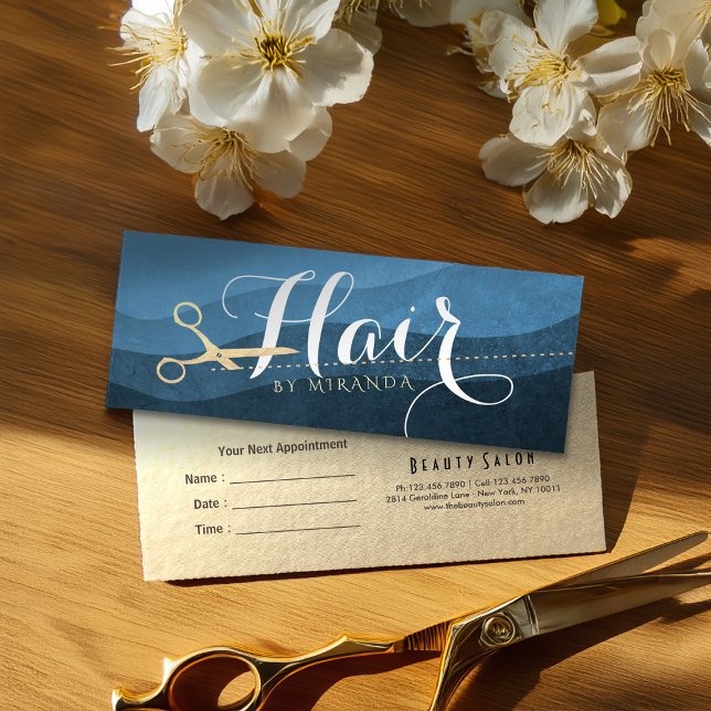 Hair Stylist Hairdresser Beauty Dourada Tesoura Az (Criador carregado)