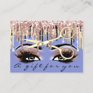 Hairdresser de Certificado de Oferta Rosa Azul Maq