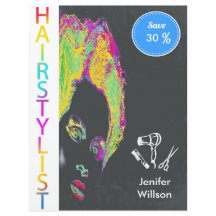 Hairstylist Discount Offer Flyer