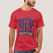 Haïti 509 Madras L'Union Fait la Force | T-shirt
