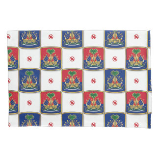 Haiti Coat of Arms Checkerboard Pattern — Haitian 