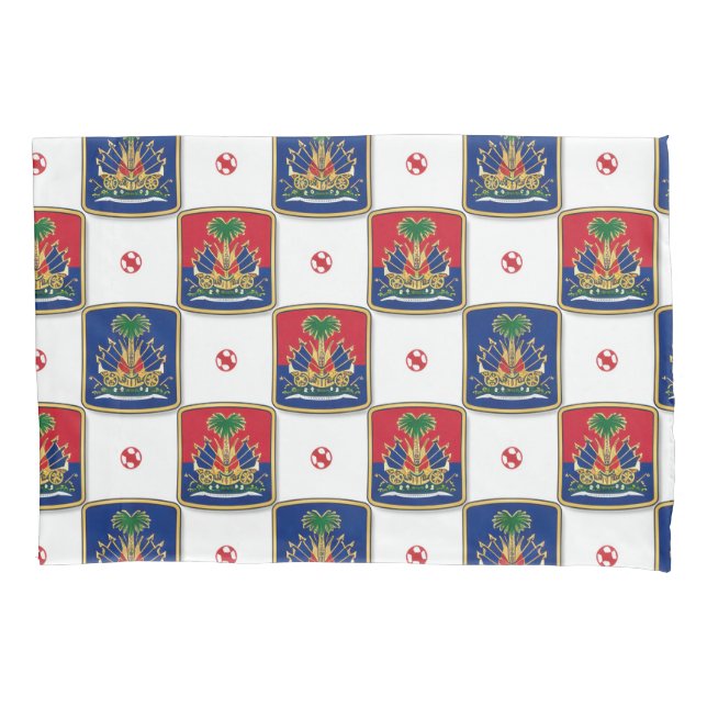 Haiti Coat of Arms Checkerboard Pattern — Haitian  (Frente)