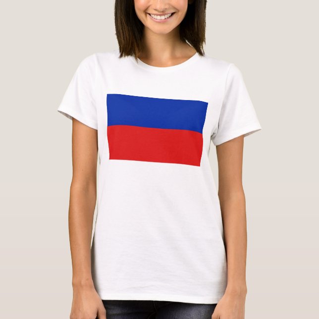 Haiti Flag x Map T-Shirt (Frente)