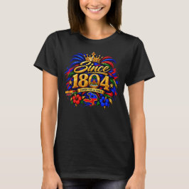 **Haitian Vibes | Desde 1804 Camiseta do Orgulho H