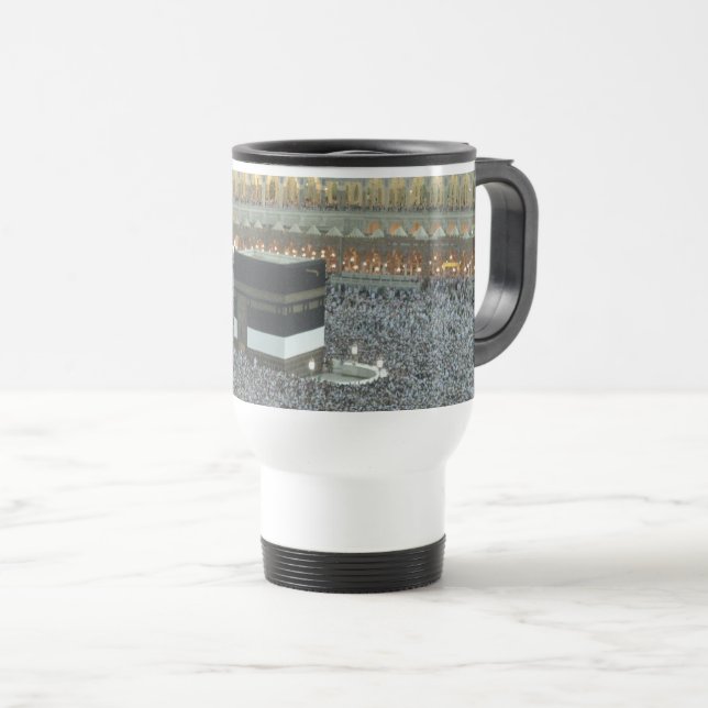 Hajj caneca de viagem (Frente Esquerda)