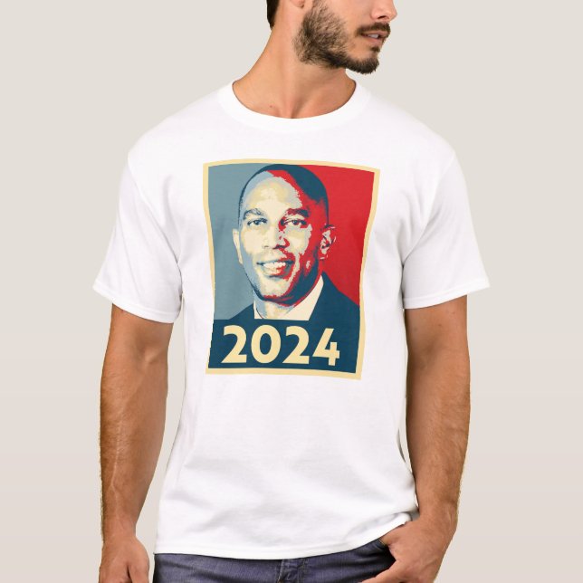 Hakeem Jeffries 2024 T-Shirt (Frente)