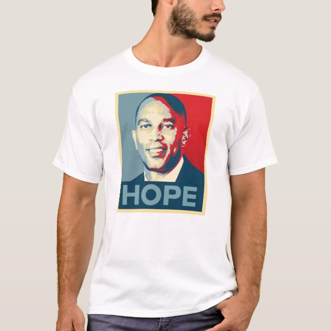 Hakeem Jeffries Hope T-Shirt (Frente)