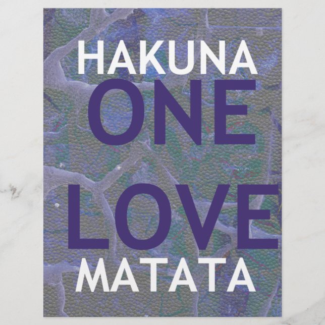 HAKUNA MATATA (Frente)