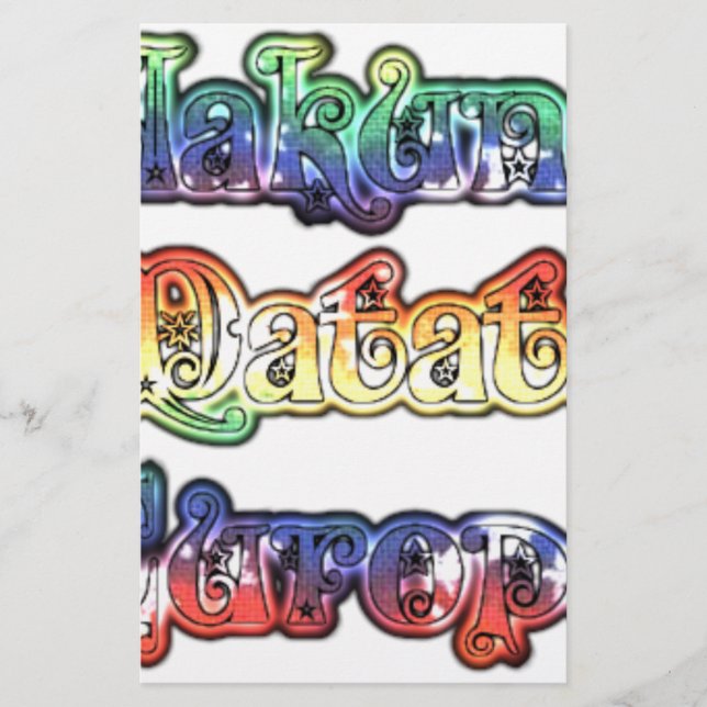 Hakuna Matata Europe Art Impressão/Graphic (Frente)