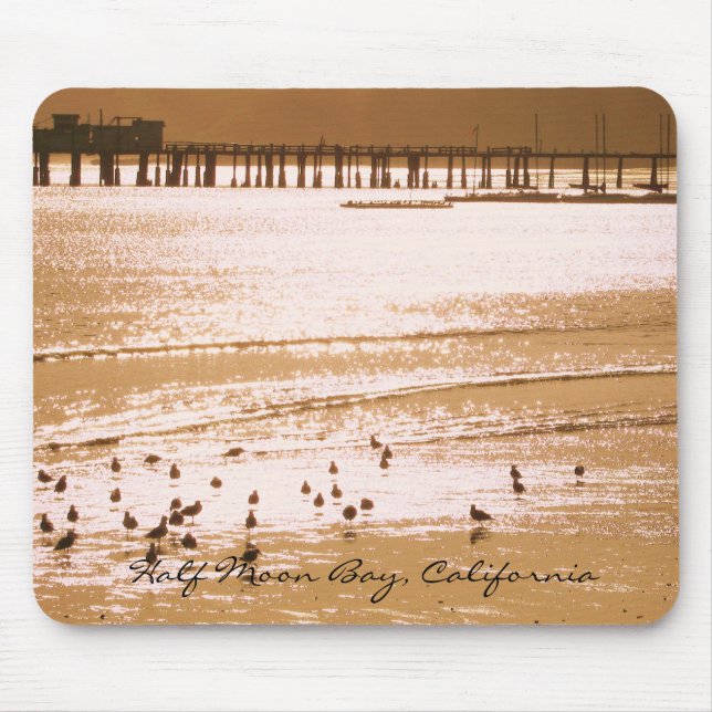 Half Moon Bay Mousepad (Frente)