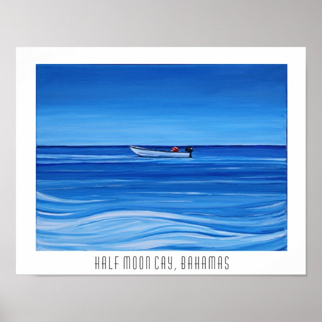 Half Moon Cay, Bahamas Poster (Frente)