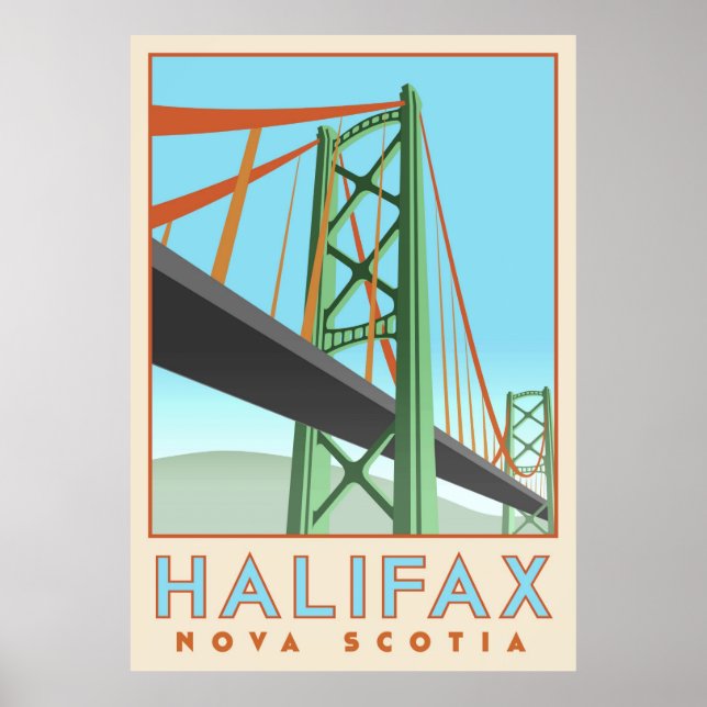Halifax Deco Poster (Frente)