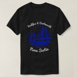 Halifax e Dartmouth Nova Scotia T-Shirt