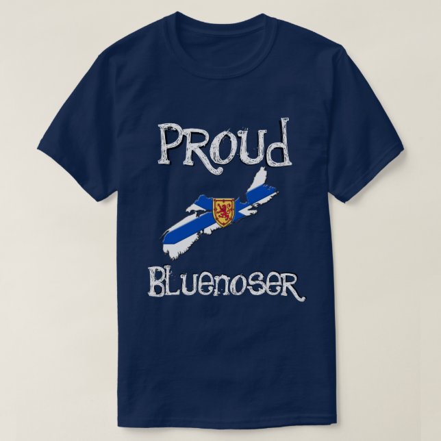 Halifax Nova Scotia T-Shirt Orud Bluenoser (Frente do Design)