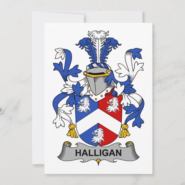 Halligan Family Crest (Frente)