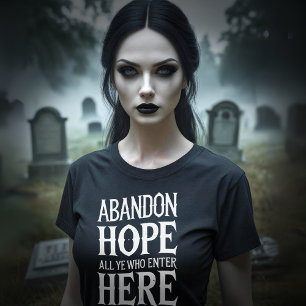 Halloween Abandona Camisa Tripla Da Hope De Citaçã
